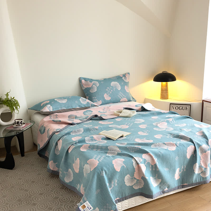 Ginkgo Cotton Quilt - 100% Cotton