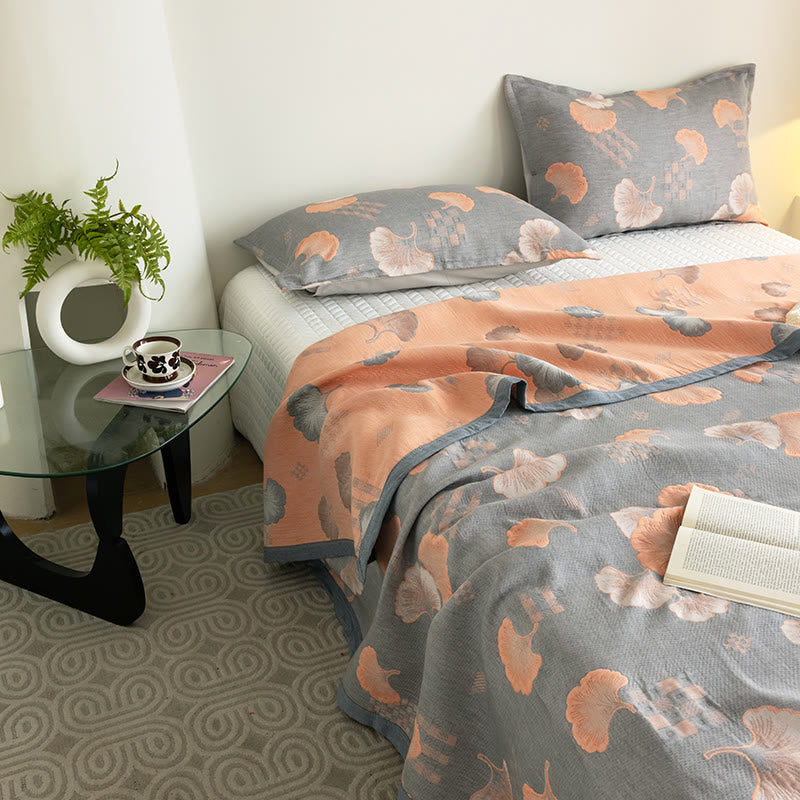 Ginkgo Cotton Quilt - 100% Cotton