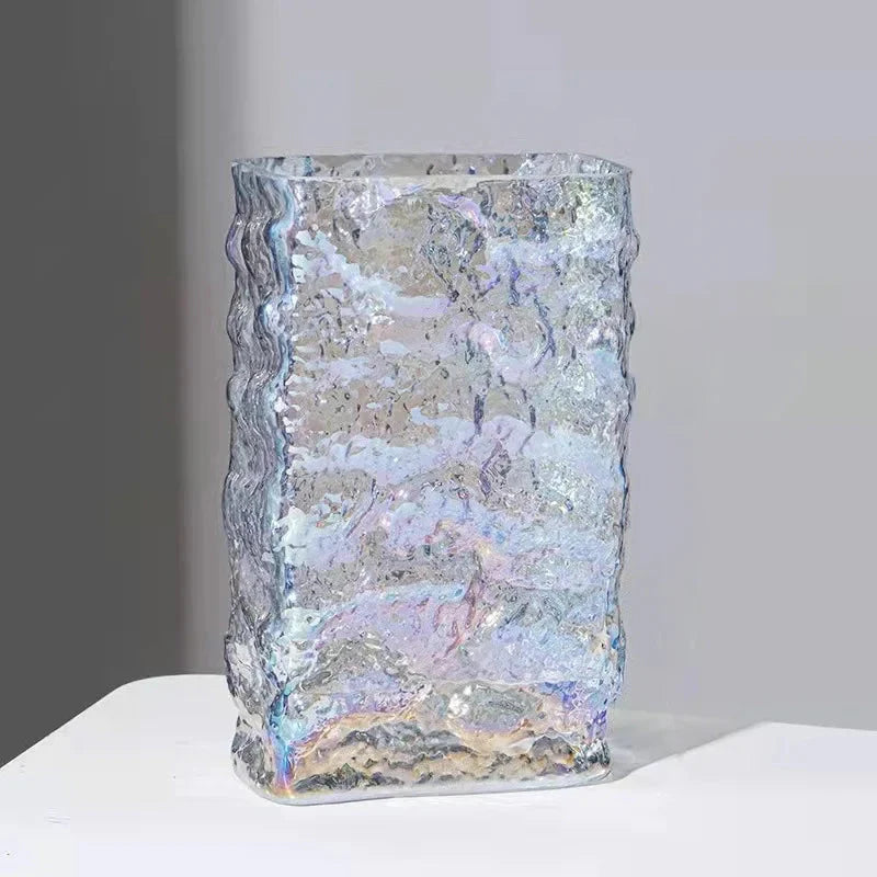 Glacier Flower Vase Rainbow Large