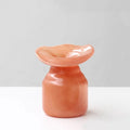 Flora Crest Glass Vase