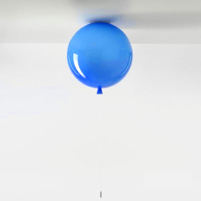 Globo Whimsical LED Ceiling Light Blue