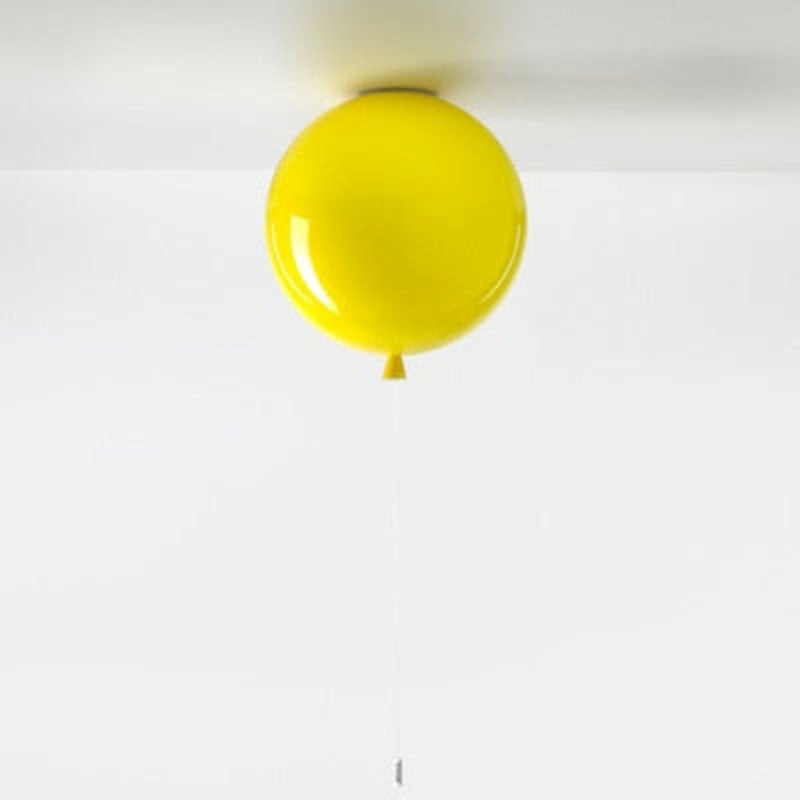 Globo Whimsical LED Ceiling Light Yellow