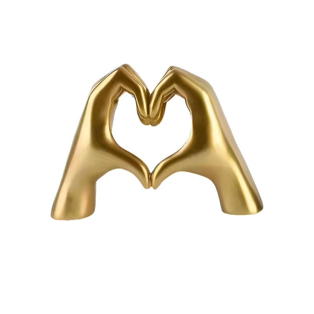 Affinity Love Hands Art Gold