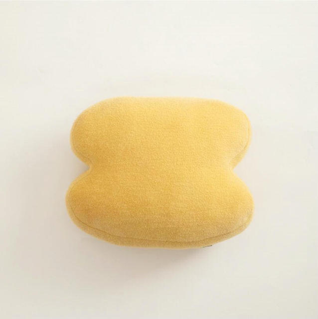 Good Morning Stuffed Pillows Yellow Pastry