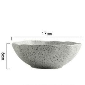 Granite Dinner Plates and Bowls 7 Inch bowl