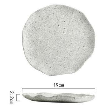 Granite Dinner Plates and Bowls 7.5 Inch plate