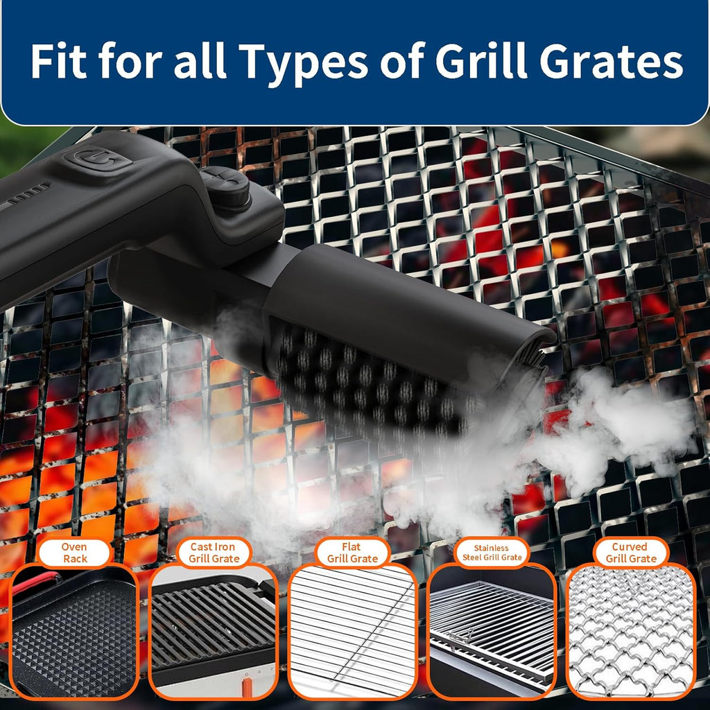 GrillMaster Pro™ – Electric Grill Brush