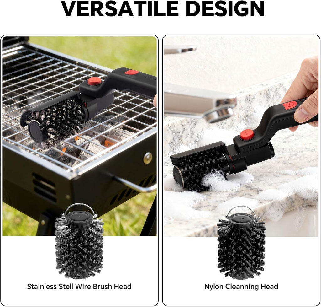 GrillMaster Pro™ – Electric Grill Brush