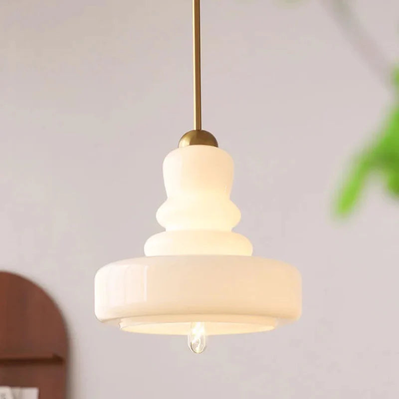 Guerlain Vintage Pendant Light Ivory