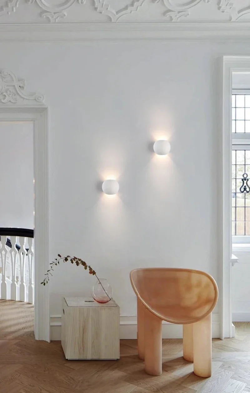 Gypsum LED Wall Lamp