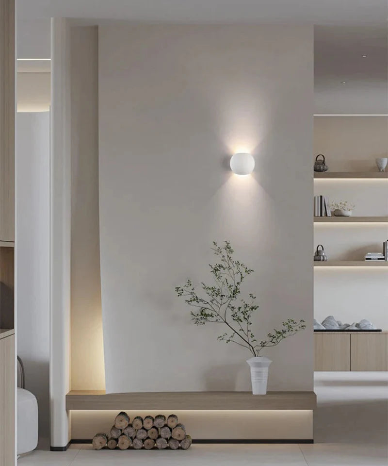 Gypsum LED Wall Lamp
