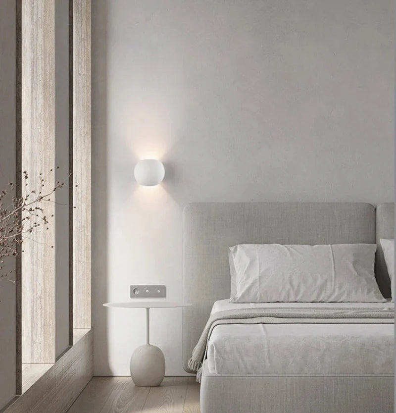 Gypsum LED Wall Lamp