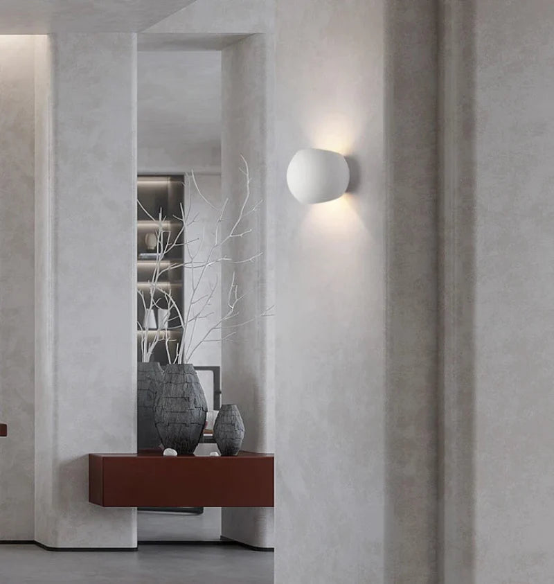 Gypsum LED Wall Lamp