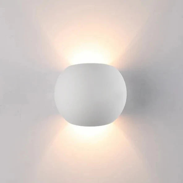 Gypsum LED Wall Lamp
