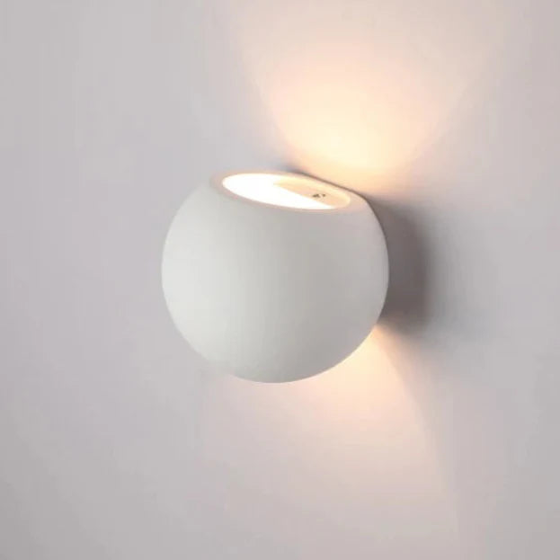 Gypsum LED Wall Lamp