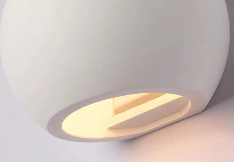 Gypsum LED Wall Lamp