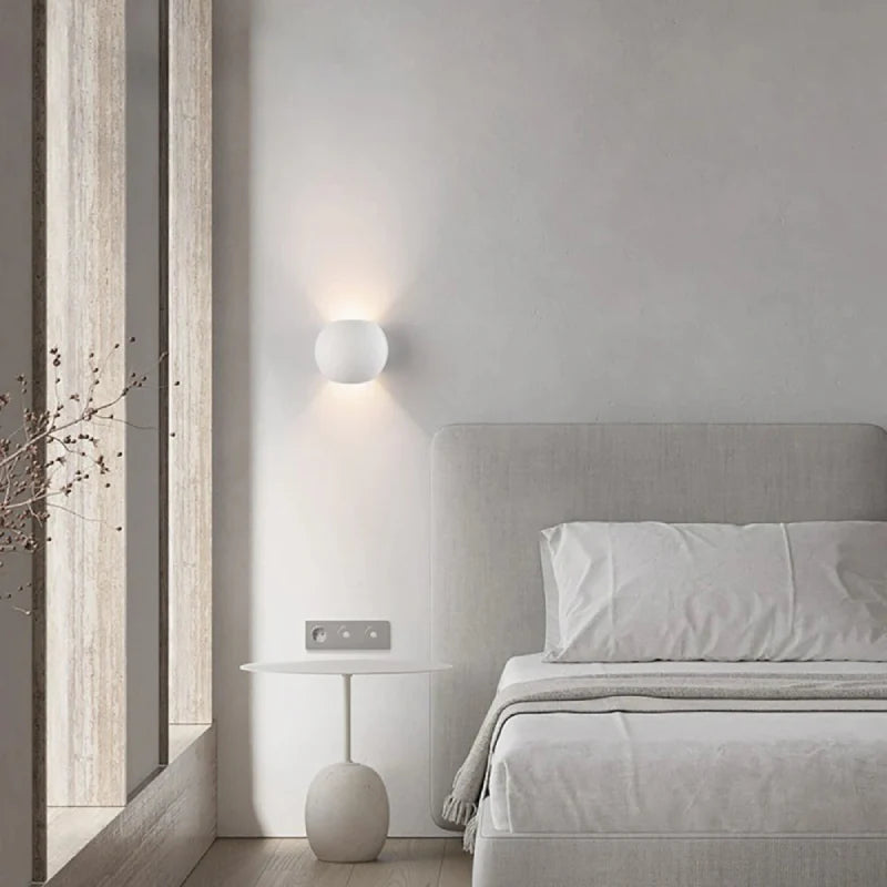 Gypsum LED Wall Lamp