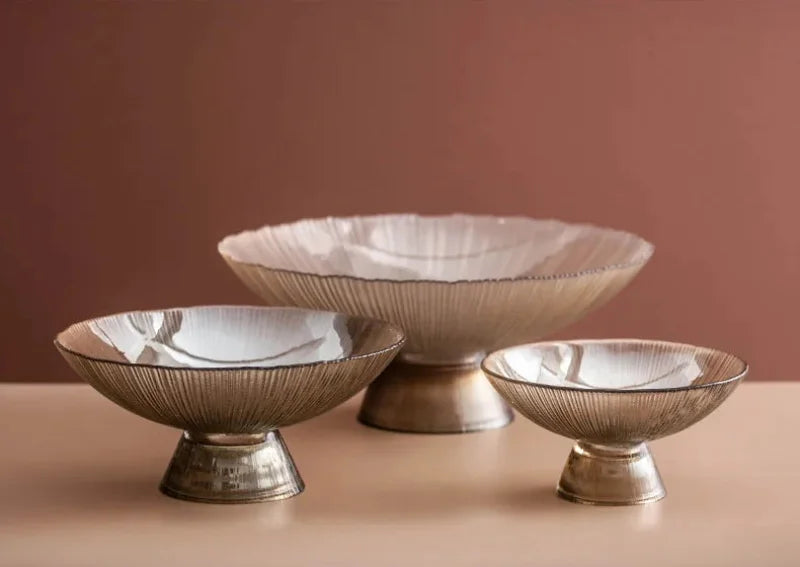 Solar Flare Glass Bowls
