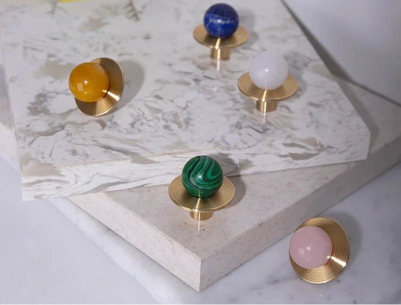 Celestia Stone Cabinet Knob