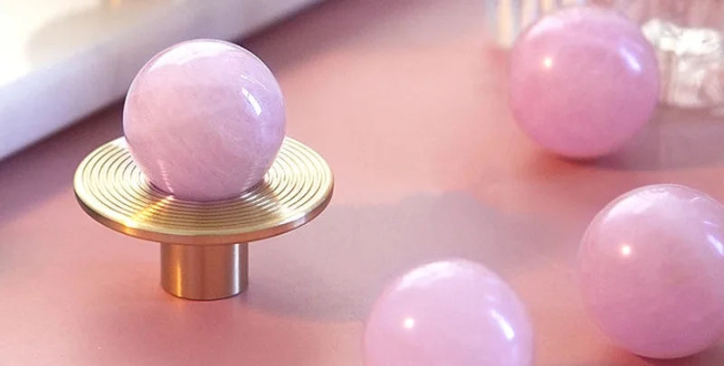 Celestia Stone Cabinet Knob