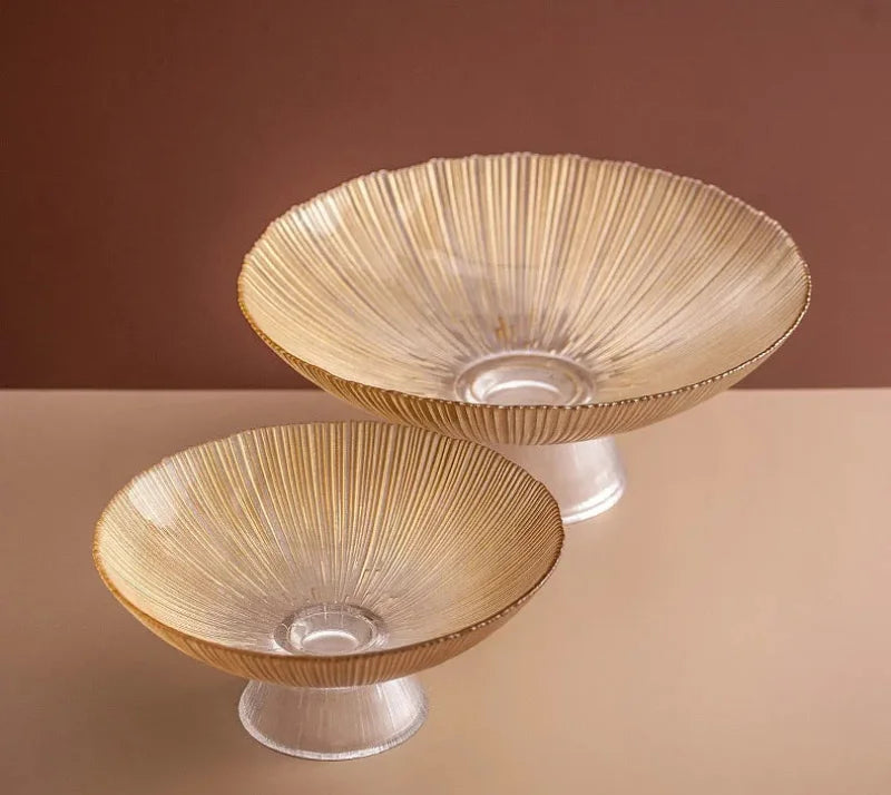 Solar Flare Glass Bowls