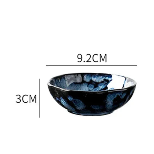 Blue Nebula 10-Piece Dinner Set