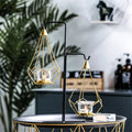 Hanging Diamond Candle Holder