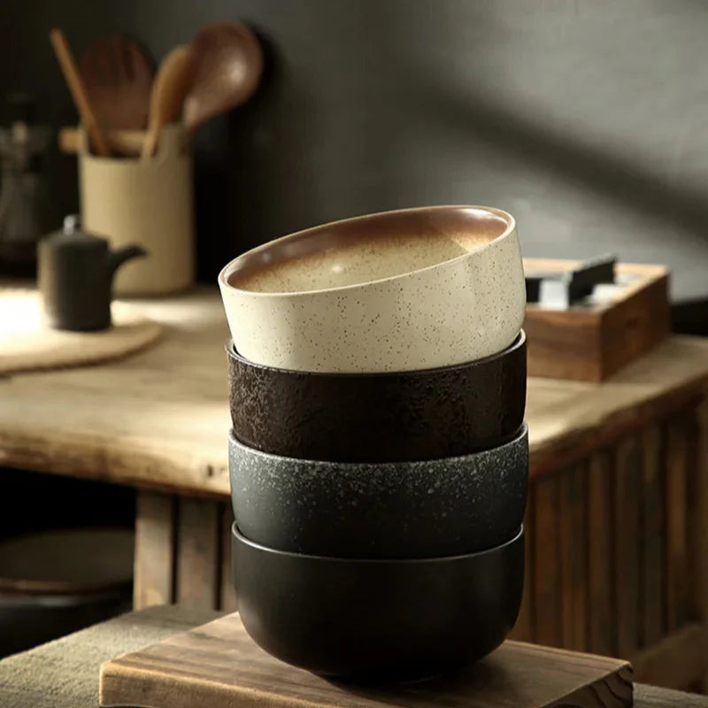 Modern Artisan Soup 4-Piece Bowl Set