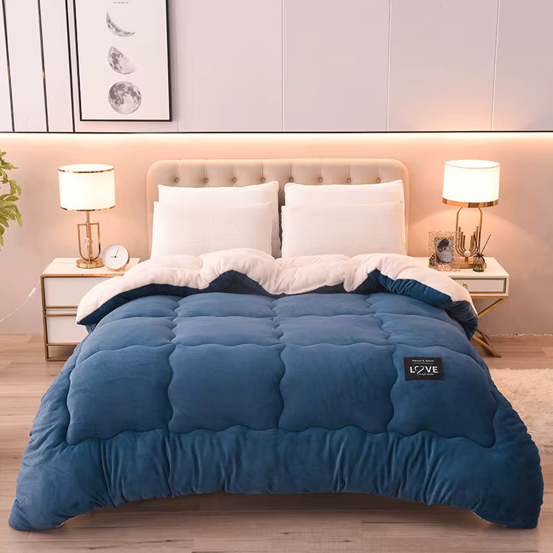 Premium Weighted Sherpa Winter Blanket - Limited Time Offer