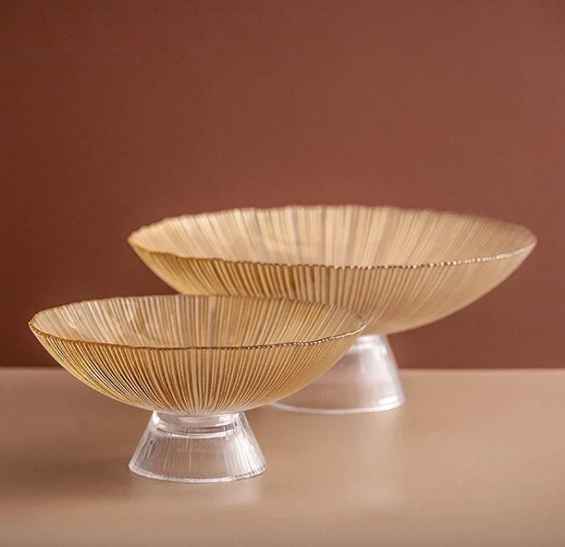 Solar Flare Glass Bowls