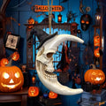 Skulloween™ – Crescent Moon Skull Ornament
