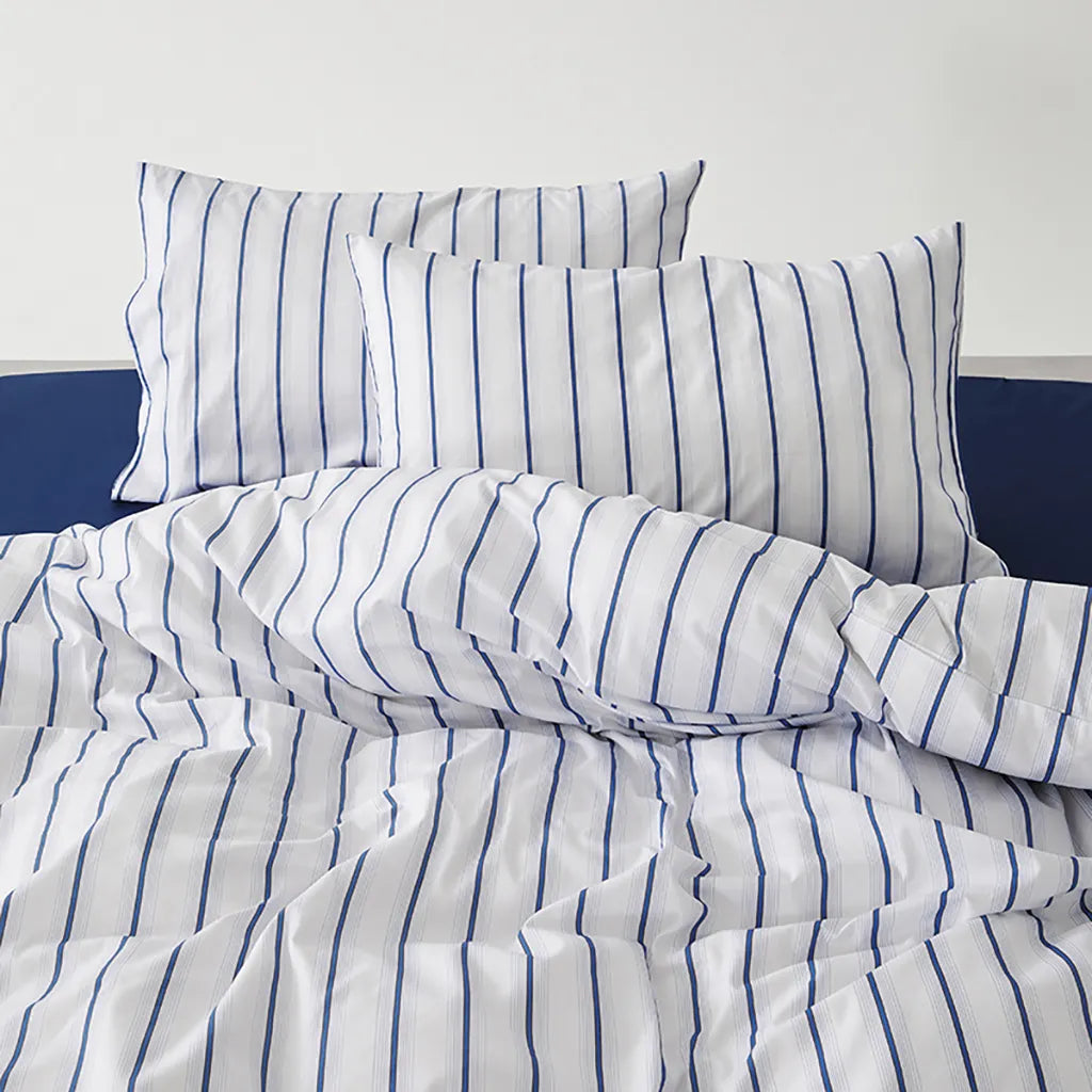 Harbor Stripe Duvet Cover Harbor