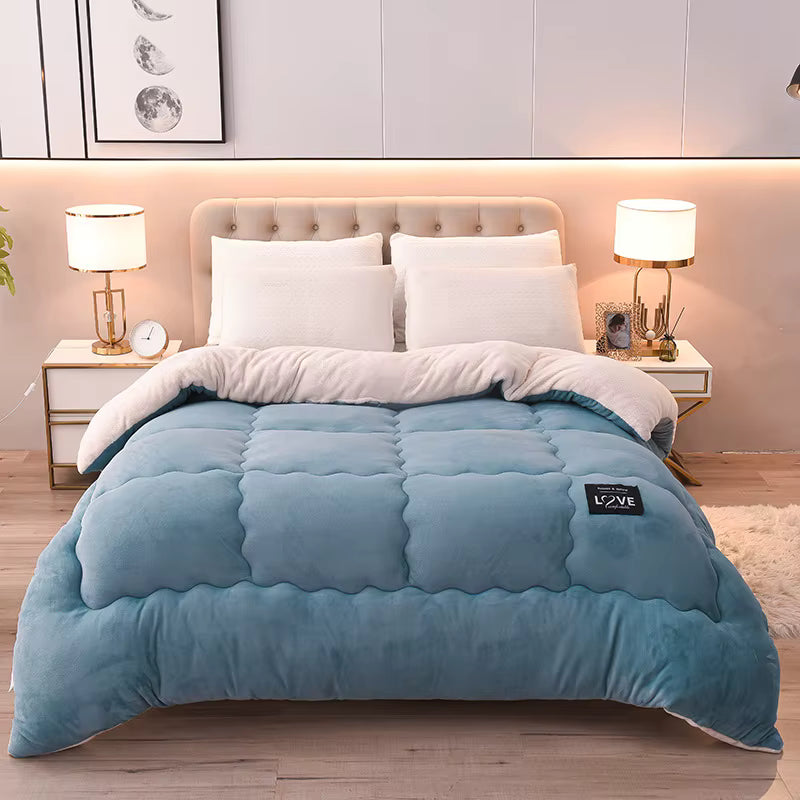 Premium Weighted Sherpa Winter Blanket - Limited Time Offer