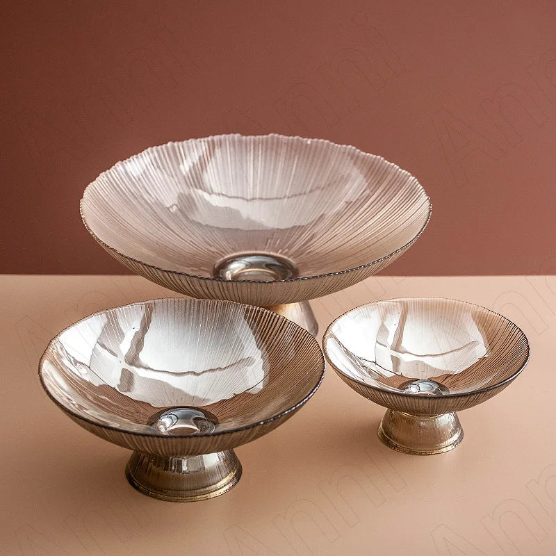 Solar Flare Glass Bowls