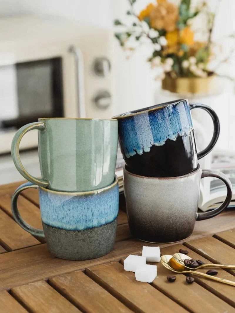 Indigo Melt Ceramic Mug