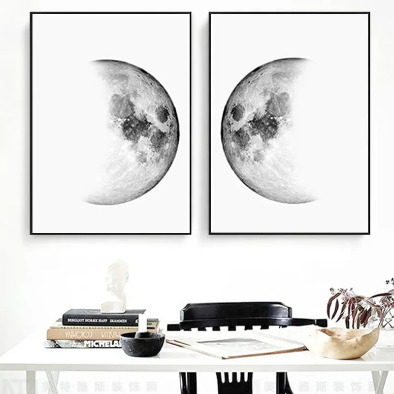 Moon Phase Canvas