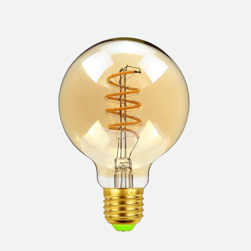 Heart Edison LED Decorative Light Bulb G80