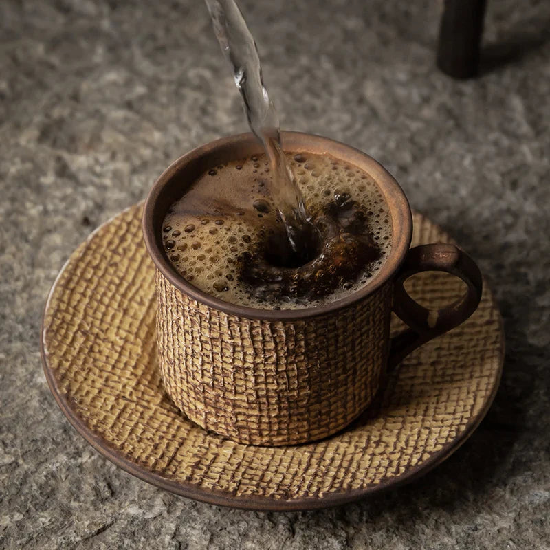 Heirloom Ceramic Coffee Cup Set