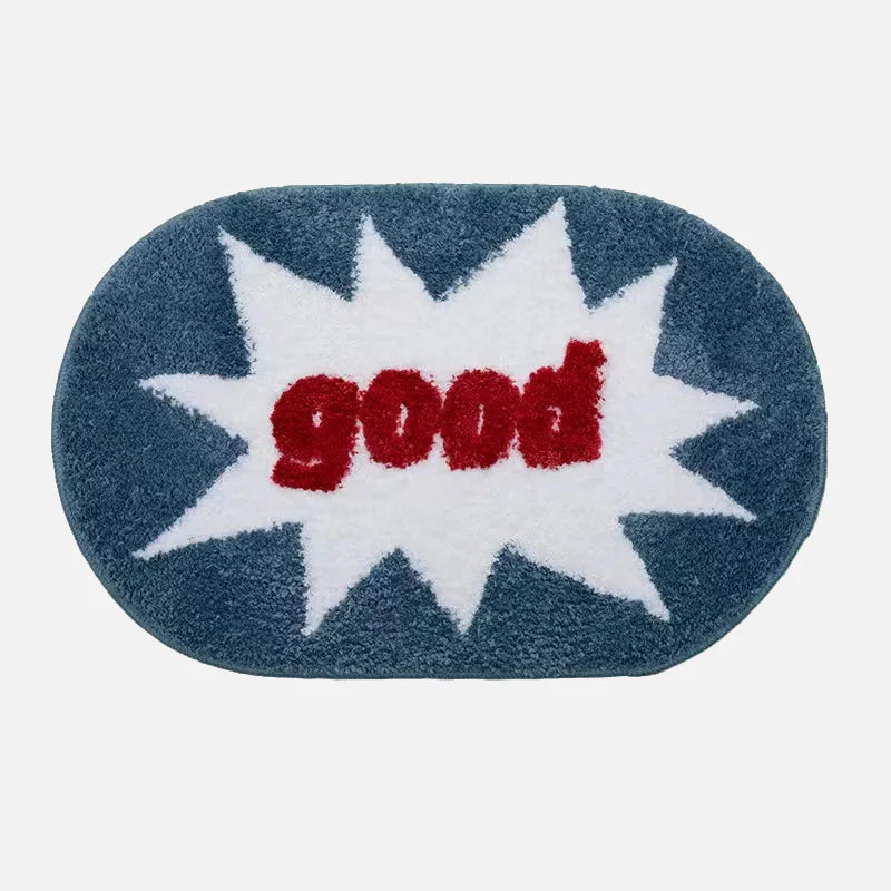 Hey, You Good? Tufted Bath Mat - Final Sale