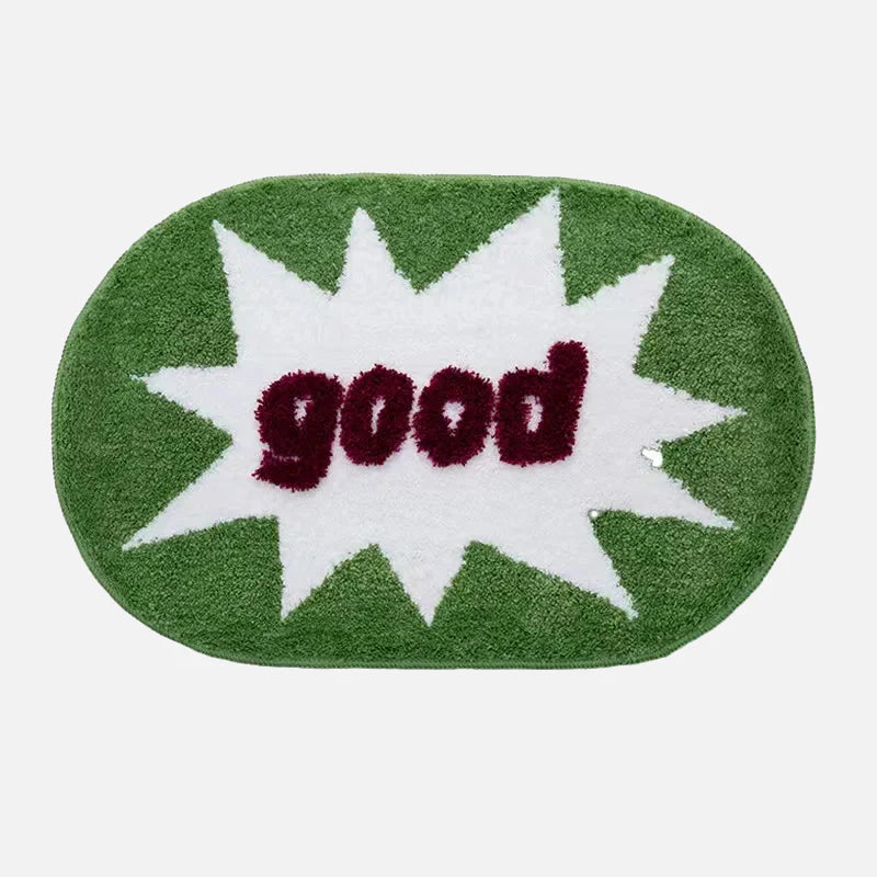 Hey, You Good? Tufted Bath Mat - Final Sale