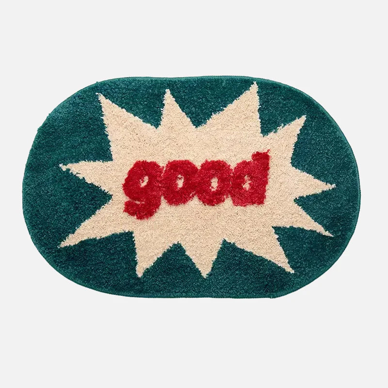 Hey, You Good? Tufted Bath Mat - Final Sale