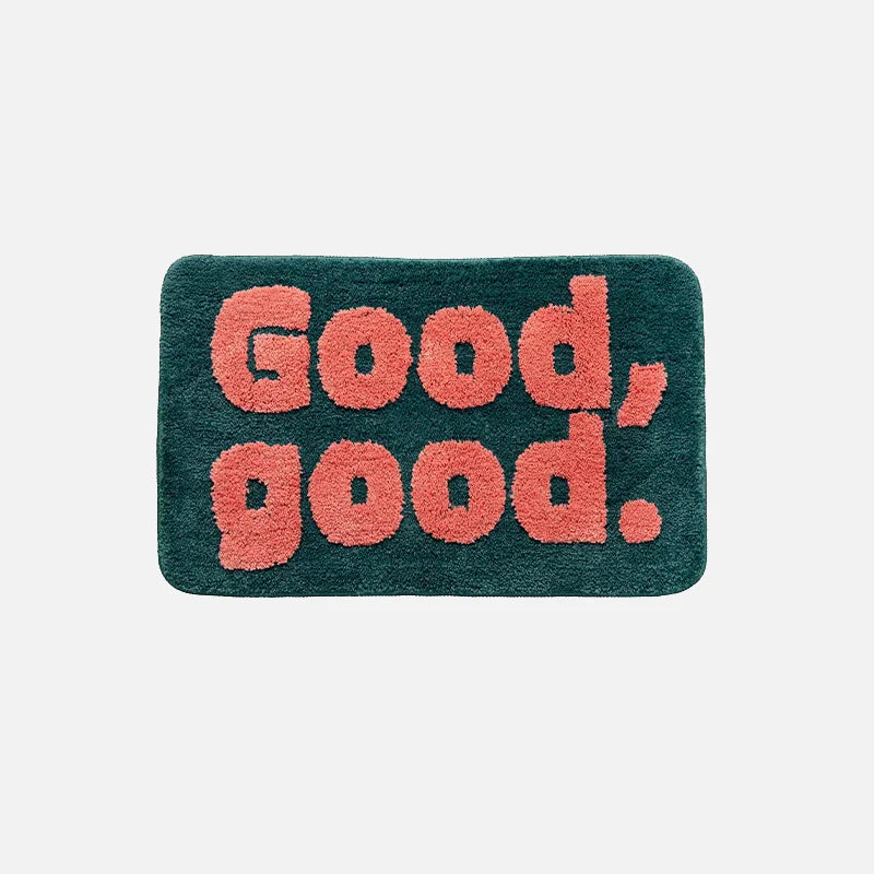 Hey, You Good? Tufted Bath Mat - Final Sale