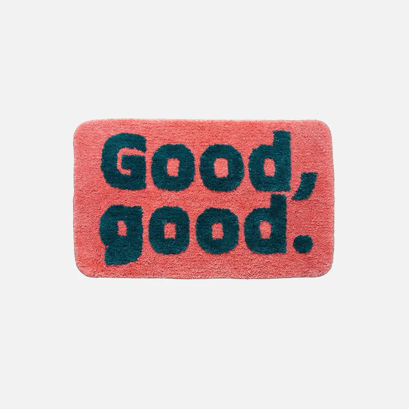 Hey, You Good? Tufted Bath Mat - Final Sale