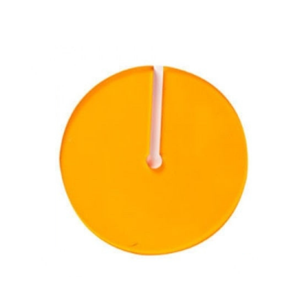 High Shine Acrylic Coasters Orange 1pc