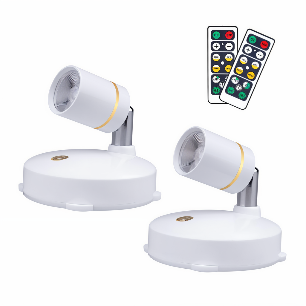 SpotMaster – Dimmable LED Spot Lamps for Wireless Accent Lighting