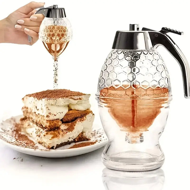 HoneyGlide™ - Crystal Honey Dispenser