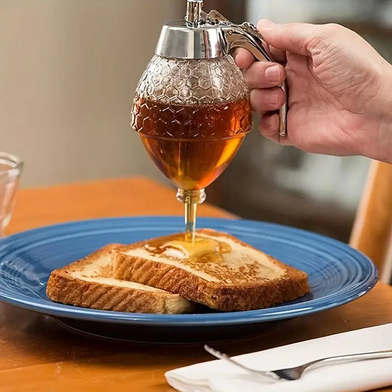 HoneyGlide™ - Crystal Honey Dispenser