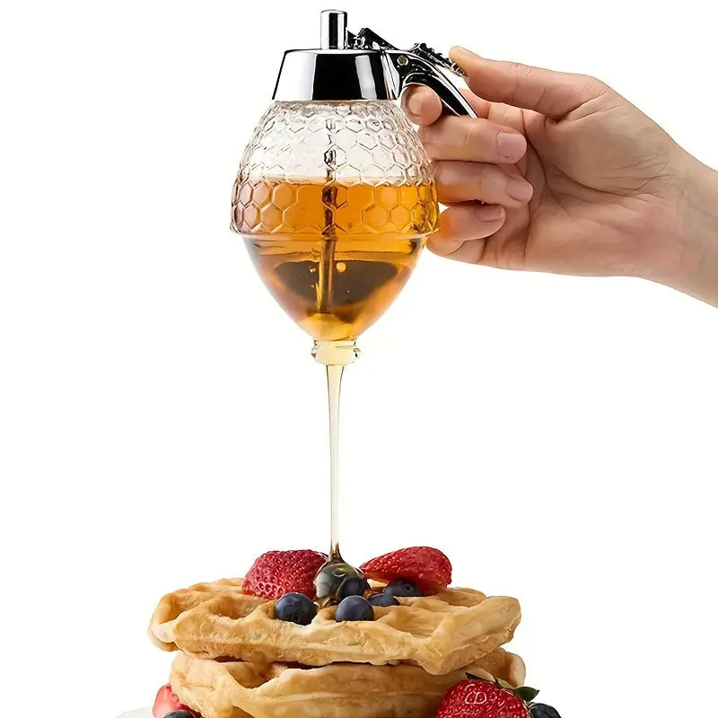 HoneyGlide™ - Crystal Honey Dispenser