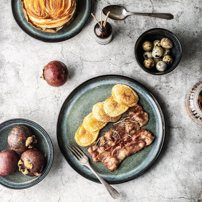 Horizon Glazed Sallow Dinnerware