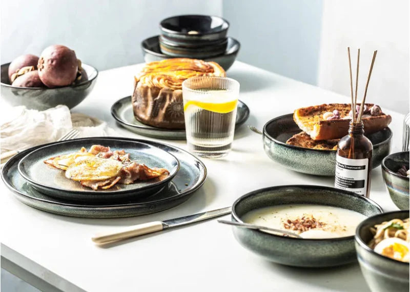 Horizon Glazed Sallow Dinnerware
